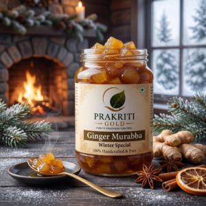 Ginger Honey Murabba | No Refined Sugar | Warming Immunity Booster