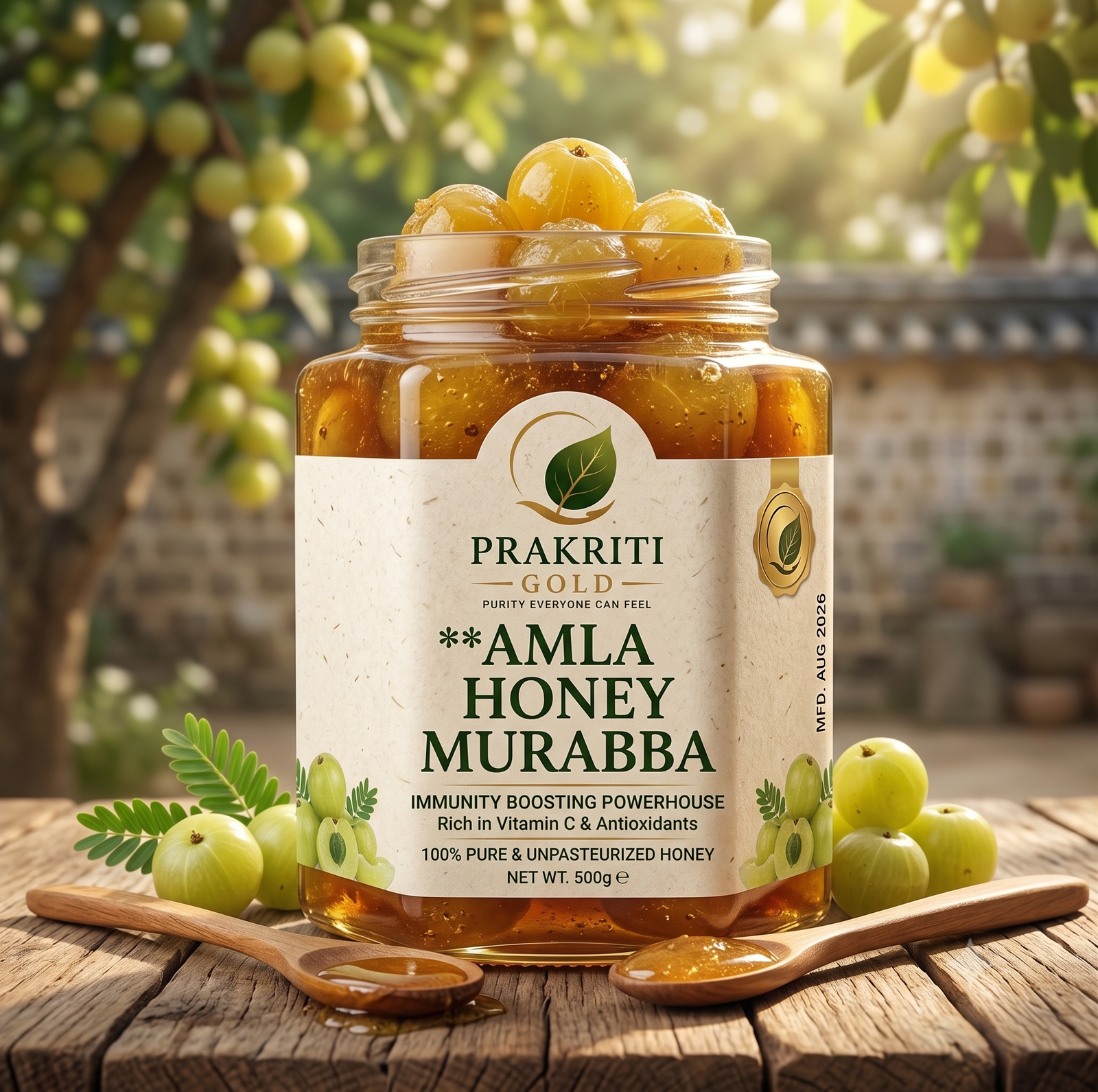 Amla Honey Murabba