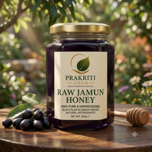 Raw Jamun Honey | Antioxidant Rich & Digestive Support | Zero Added Sugar