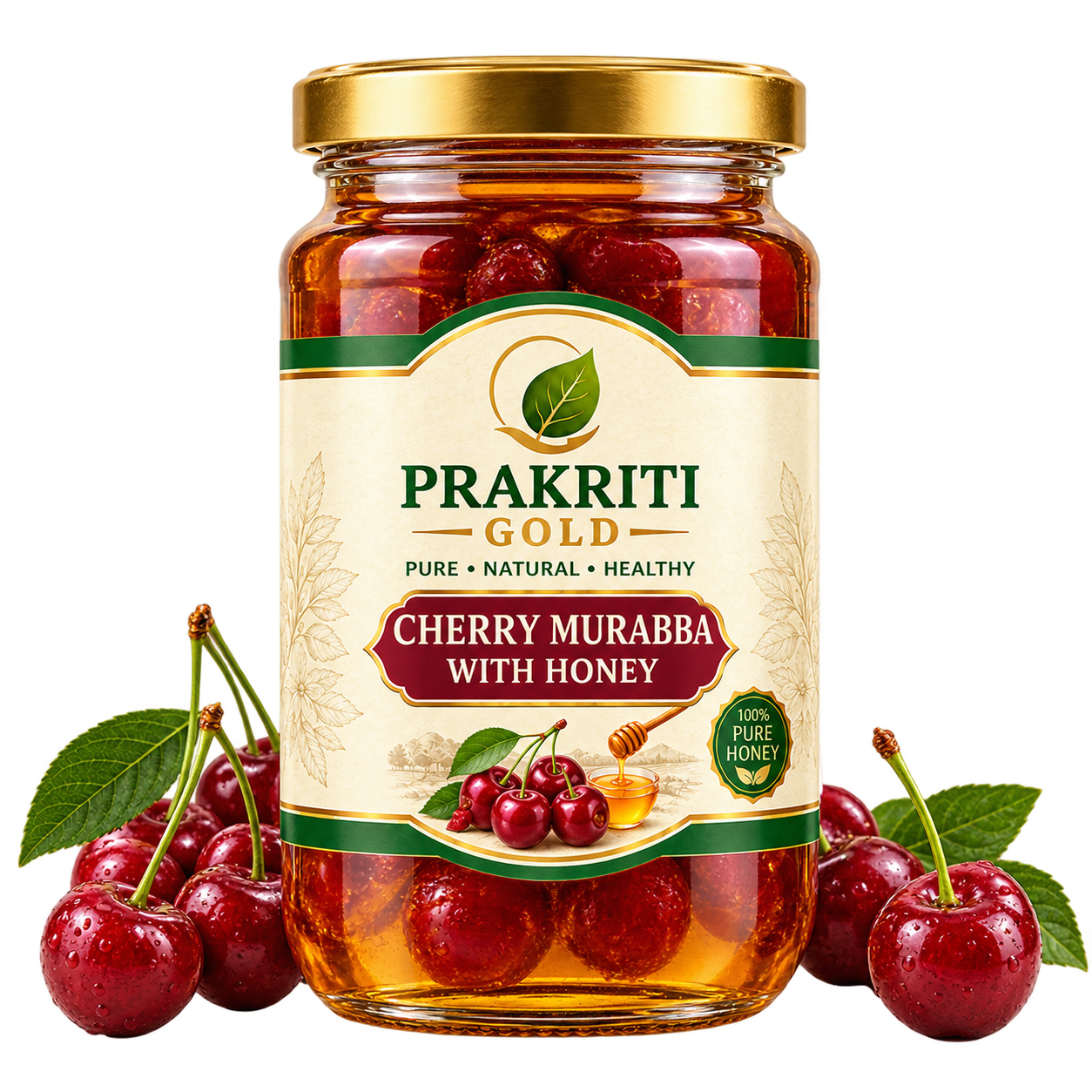 Cherry Murabba with Honey