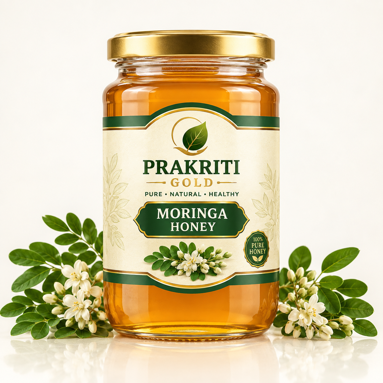 Raw Moringa Honey