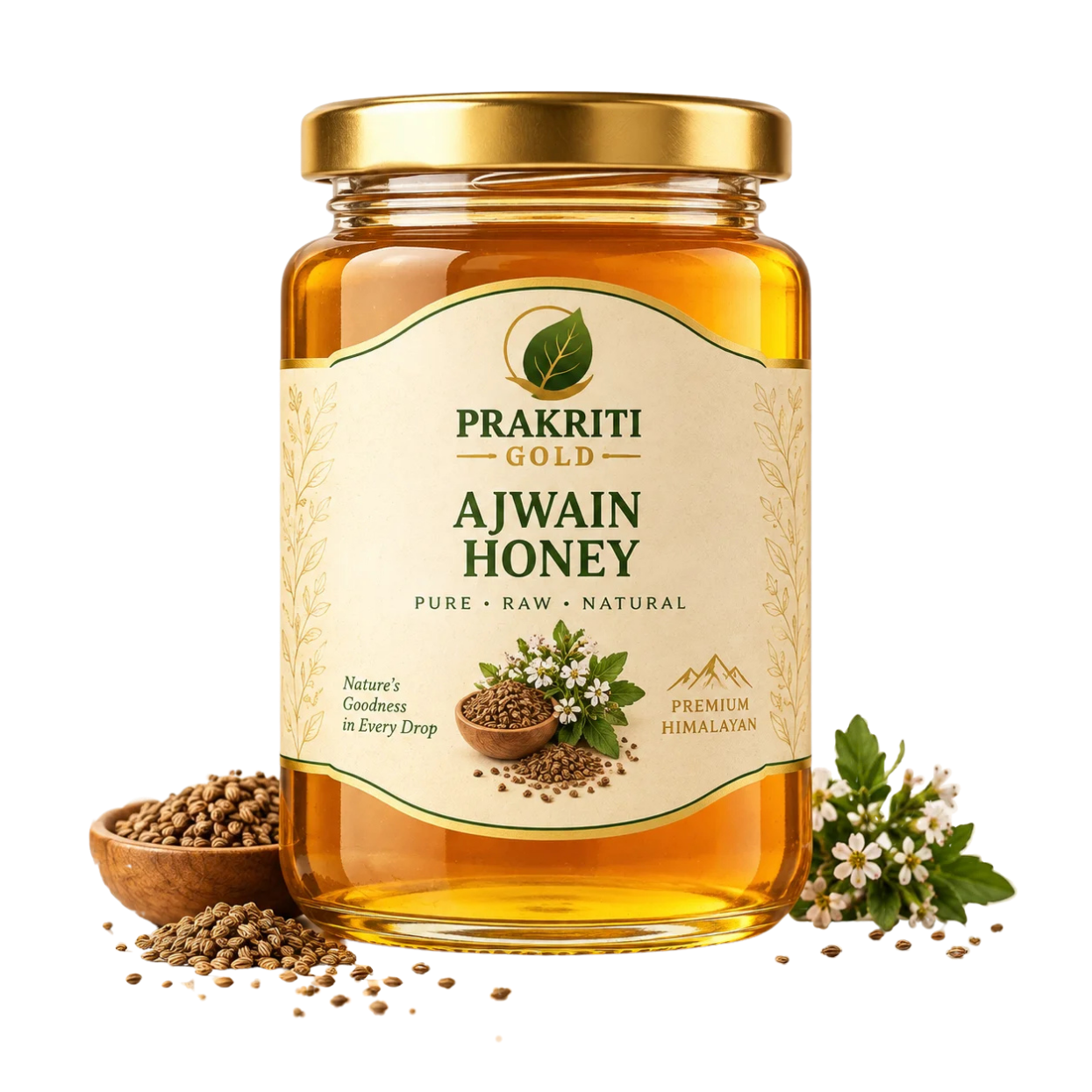Prakriti Gold Pure Raw Honey